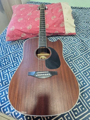VIOLÃO MALIBU FOLK VENICHE TAMPO SOLIDO - MOGNO