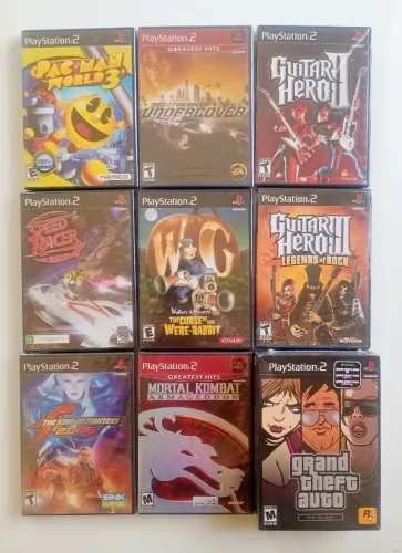 Jogos ps2 original - atenção na descrição - FAÇO OLX PAY!