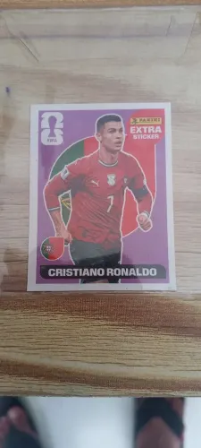 FIGURINHA CRISTIANO RONALDO EXTRA ROXA LEGENDS