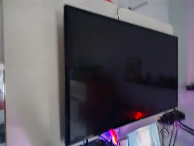 Tv 43 polegadas mais painel,antena e fio de Internet 