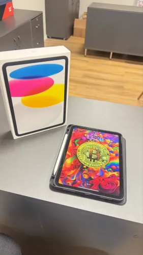 iPad 10ª Geração - 64GB Wi-Fi + Apple Pencil USB-C + Capa | Estado de Novo