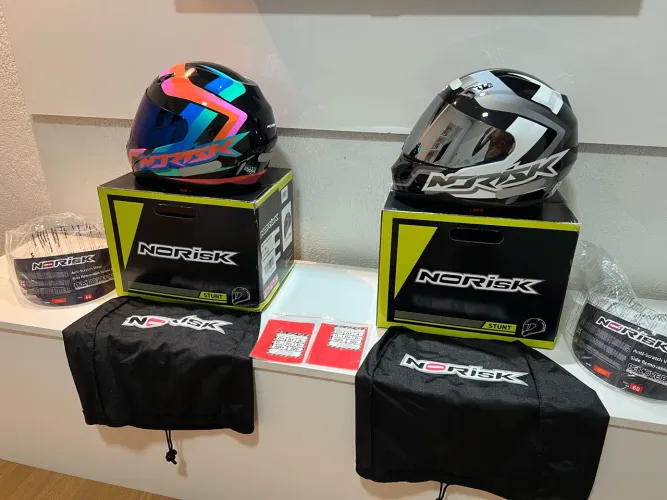 CAPACETE NORISK / KIT CASAL 