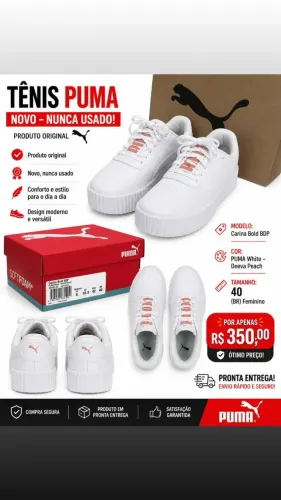 Tenis feminino Puma