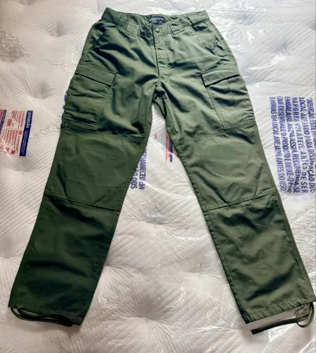 Calça Tática 5.11 Cargo Verde com protetor no joelho em Ripstop Nova Importada 