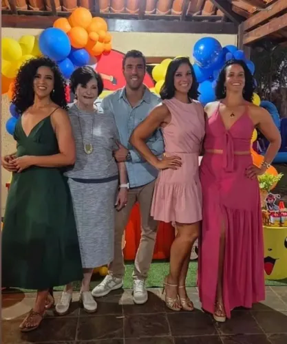 Vestido rosa casual