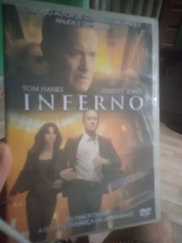 DVD Original semi novo INFERNO com Tom Hanks