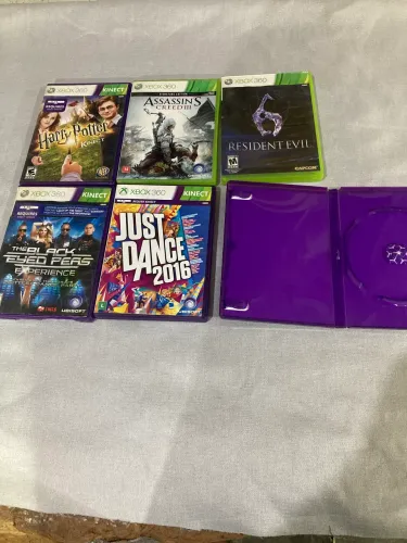 Lote jogos Xbox 100 reais