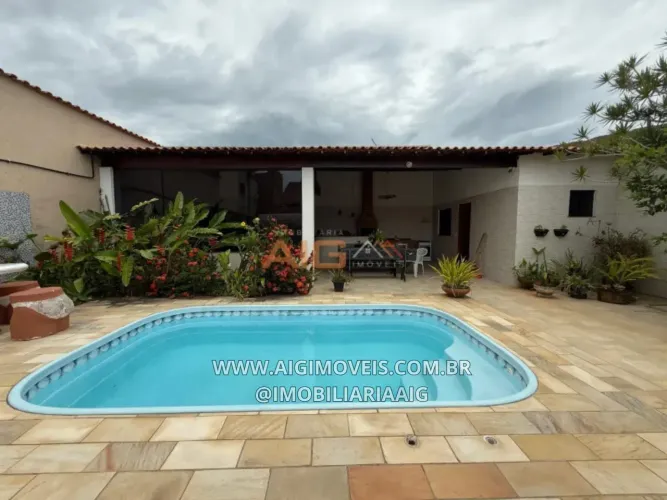 Casa 3 Quartos Área Gourmet Piscina Iguaba Grande
