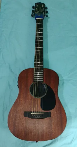 Violão Aço Travel baby Eletroacústico Giannini Performance GTG-36S EQ Walnut Satin (WS)