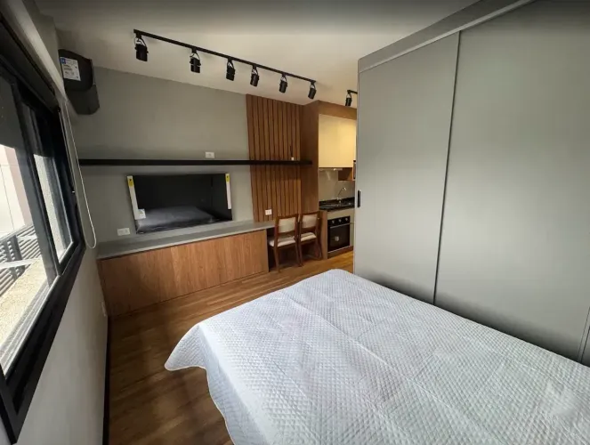 Studio mobiliado com 25m2, na Vila Olímpia - São Paulo - SP