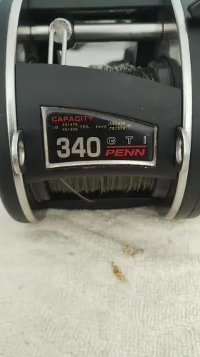 Carretilha PENN 340 GTI e vara Max Force