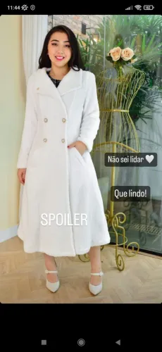 Sobretudo/Vestido da Mustache! 