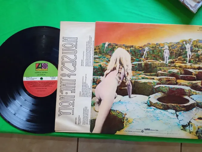Vinil original do Led Zeppelin. "Houses of The Holy" 1975.