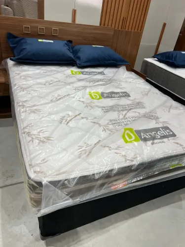 Cama Box Casal Anjos Molas Ensacadas PROMOÇÃO 