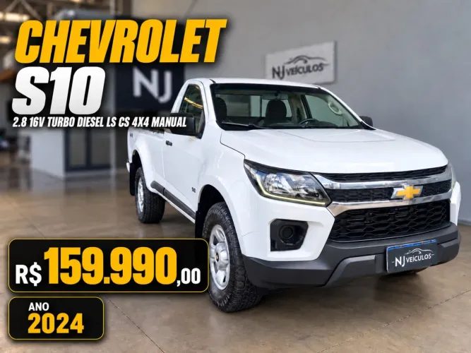 Chevrolet S10 Pick-up LS 2.8 TDI 4X2 CS Dies. Mec. 2024