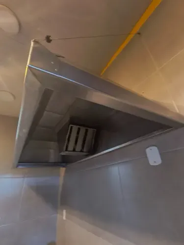 Vendo coifa industrial em aço inox 304 - 110v