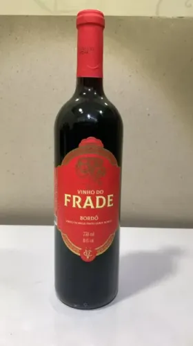 Vinho Tinto Suave Bordô Do Frade 750 Ml ( 5 GARAFFAS )