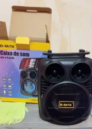 ? CAIXA DE SOM BLUETOOTH KTS COM LED ? SOM + ESTILO EM UM SÓ PRODUTO! ?
