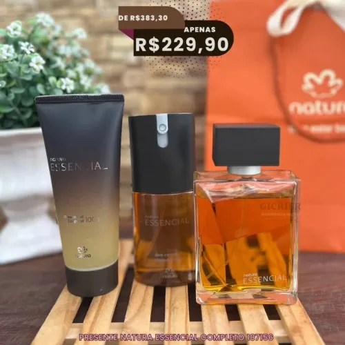 Kit Essencial Masculino tradicional 