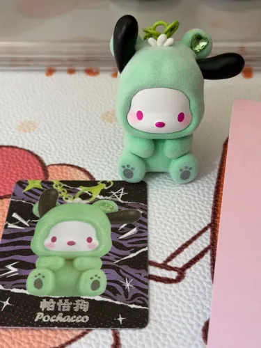 Sanrio pendant chaveiro Pochacco coleçao Gem Forest Miniso