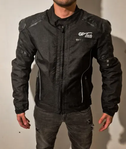 Jaqueta motociclista - GP Tech Winter Pro 2- Masculina Preta - Tam P