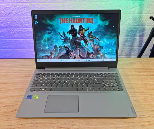 Notebook Lenovo i5 8265U, Nvidia MX110 2GB, SSD NVMe 256GB, Tela 15,6