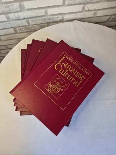 Grande Enciclopédia Larousse Cultural 5 Volumes 10 ao 14