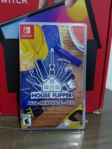 House Flipper para o console Nintendo Switch.