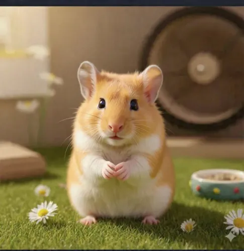 Filhotes de Hamster sírio