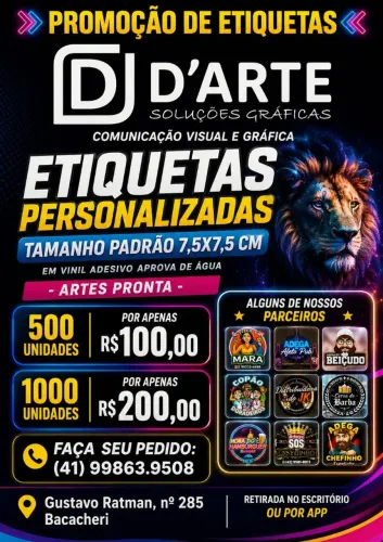 Etiquetas Adesivas