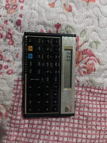 Calculadora Financeira Hp 12c