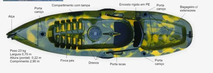 Caiaque da marca caiaker