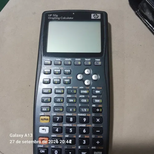 HP 50g Graphing Calculator usada. Usada em engenharia