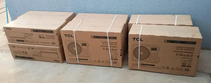 Ar condicionado TCL t- pro 2.0 9 BTUs inverter modo frio com wi-fi já instalado