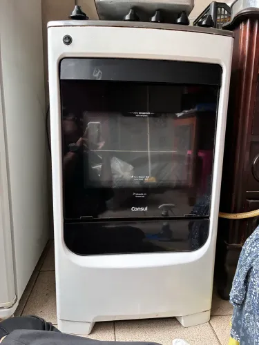 Fogão 4 bocas cônsul automático 