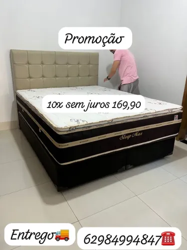 Cama king (novo) hoje