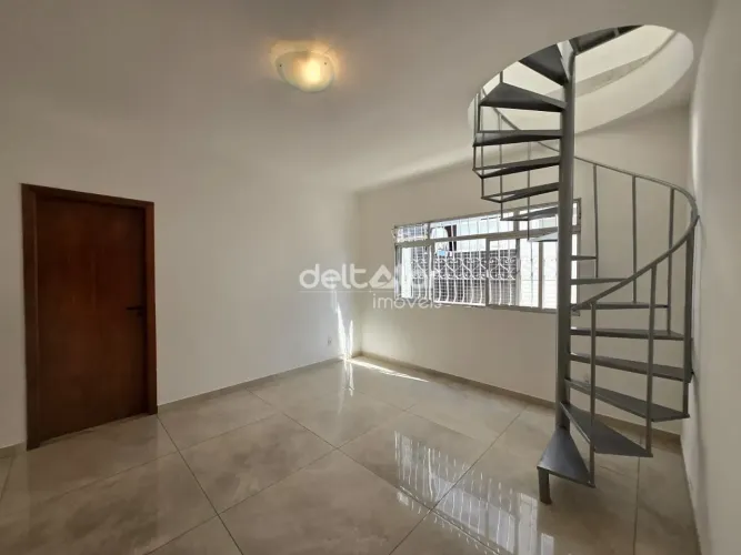 Cobertura para locação com 3 quartos, 2 banheiros e 1 vaga, Santa Rosa, Belo Horizonte, MG