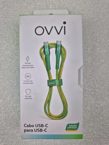 Cabo Ovvi Cabo USB-C para USB-C 2 metros Edição Limitada