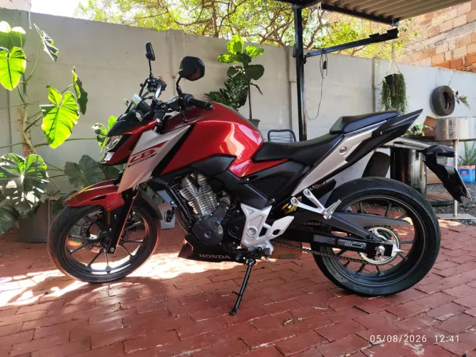 CB TWISTER 300F 2026 . ABS VERMELHA