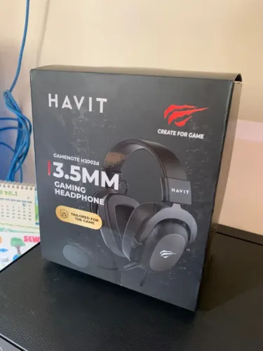 Headphone Gamer Havit H2002d P3/P2 - 11 Meses de Uso (Com Caixa)