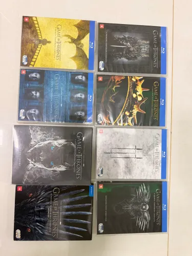 BOX BLU-RAY SÉRIE GAME OFF TRONES AS 8 TEMPORADAS