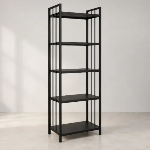 ? ESTANTE INDUSTRIAL PRETA ? ORGANIZAÇÃO, ESTILO E PRATICIDADE!