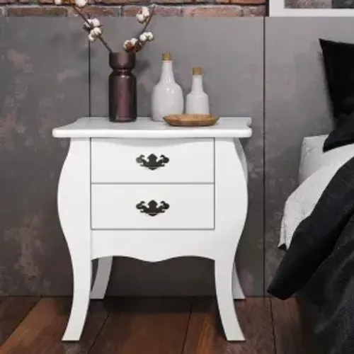 Mesa Cabeceira MDF Laqueado Novo na Promoção 