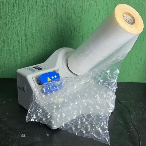 Maquina para fabricar plastico bolha storopak airmove2