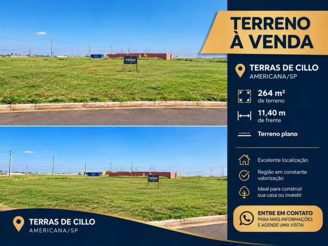 TERRENO TERRAS DE CILLO direto com proprietário