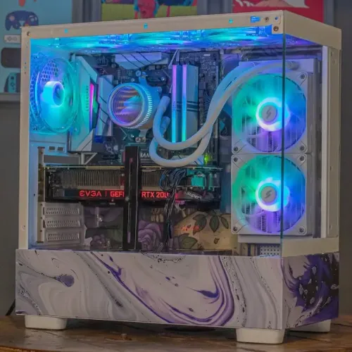PC Gamer Ryzen 5 5600X, RTX 2080 Super, 16GB RAM, NVMe 512GB, B450M, Fonte 650W