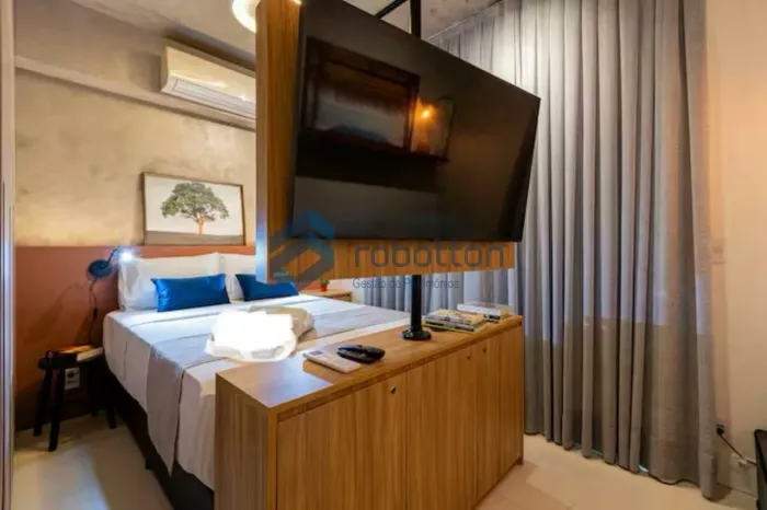 Studio mobiliado/decorado para venda, 25 m², 1 quarto, ao lado do Shopping Frei Caneca em 