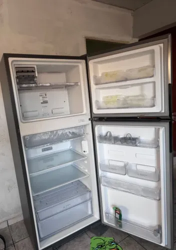 Geladeira consul frost free duplex 455L inox