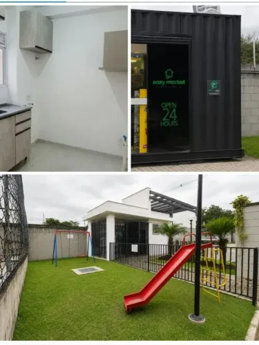 Lindo apartamento á venda com 2 quartos 1 banheiro