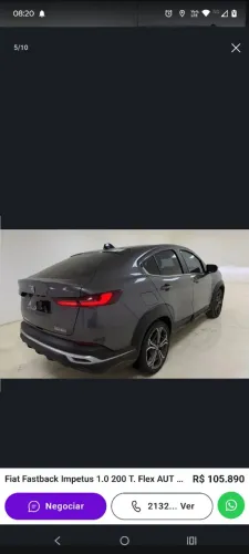 Fiat Fastback Impetus 1.0 200 T. Flex AUT 2023